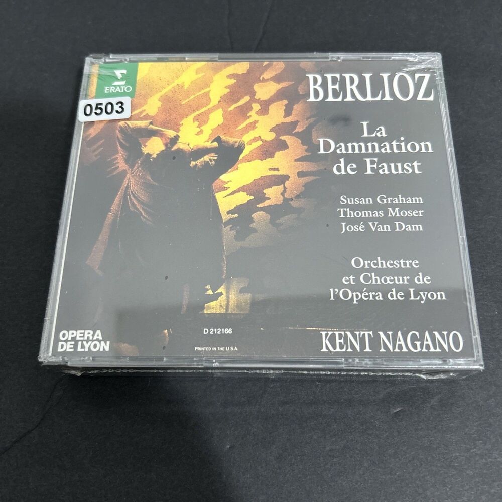 j (ERATO 2CD) Kent Nagano Berlioz Faust's Punishment Kent Nagano Berlioz (0503